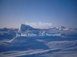 Arctic Biome