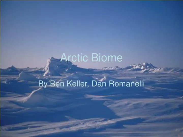 arctic biome