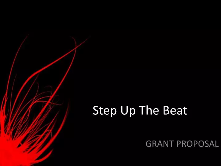 step up the beat