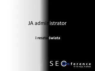 ja admin istrator