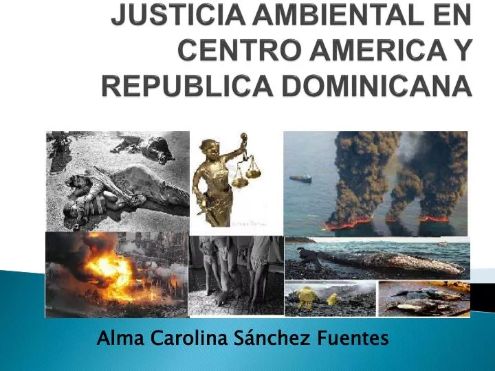 justicia ambiental en centro america y republica dominicana