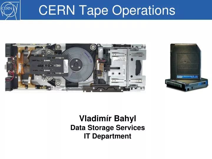 cern tape operations