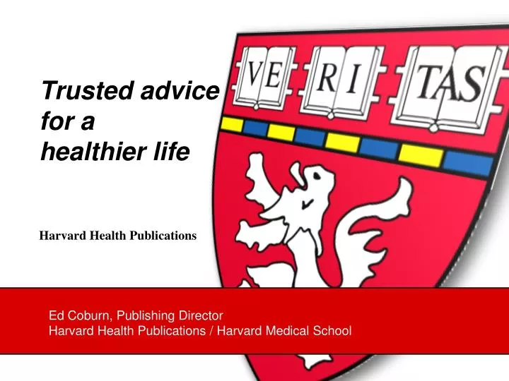 harvard health publications