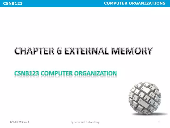 chapter 6 external memory