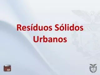 res duos s lidos urbanos
