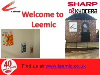 Find us at leemic.co.uk