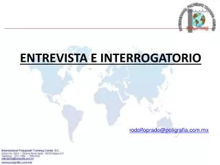 entrevista e interrogatorio