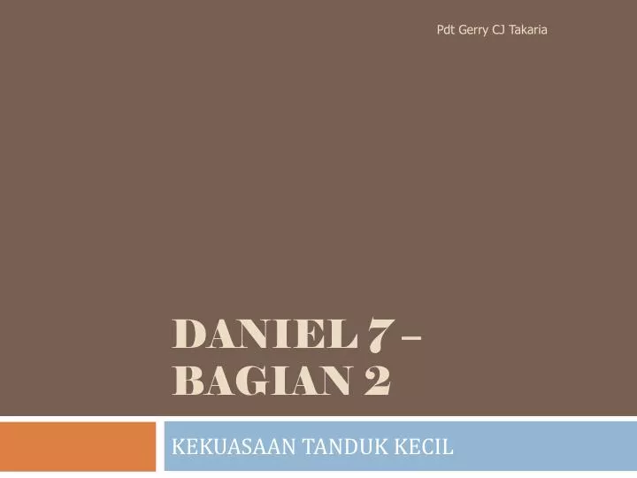 daniel 7 bagian 2