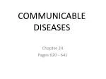 COMMUNICABLE DISEASES - slide 1