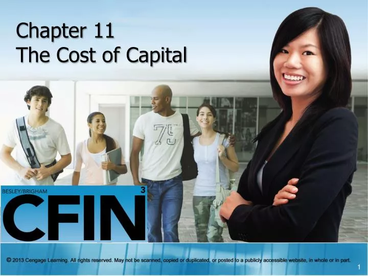 chapter 11 the cost of capital