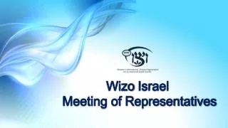 Wizo Israel Meeting of Representatives