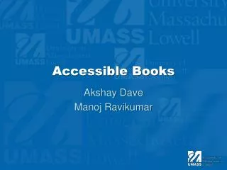 Accessible Books