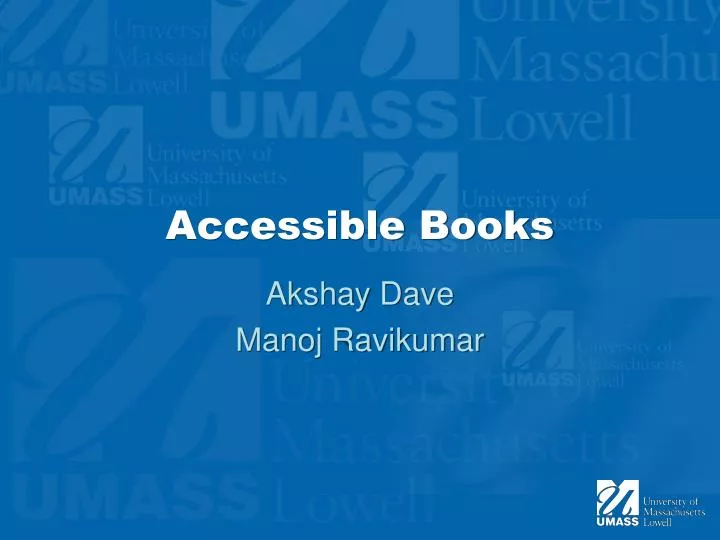 accessible books