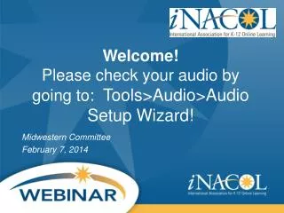 Welcome! Please check your audio by going to: Tools&gt;Audio&gt;Audio Setup Wizard!