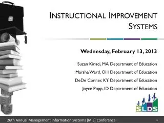 Instructional Improvement Systems