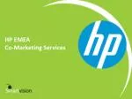 HP EMEA Co-Marketing Services - slide 1