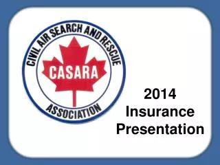 2014 Insurance Presentation