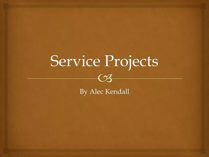service projects