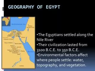 PPT Geography Of Egypt PowerPoint Presentation Free Download ID   Geography Of Egypt Dt 