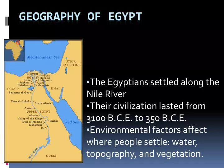 geography of egypt