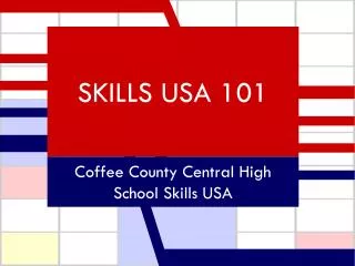 SKILLS USA 101