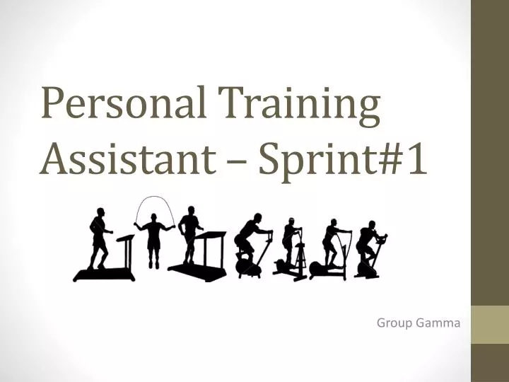 personal training assistant sprint 1