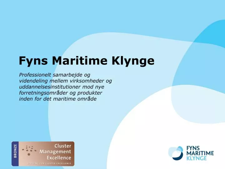 fyns maritime klynge