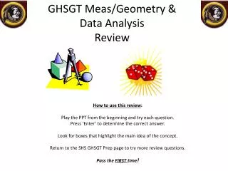 GHSGT Meas /Geometry &amp; Data Analysis Review