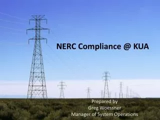 NERC Compliance @ KUA