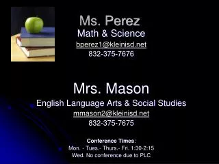 Ms. Perez