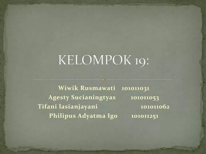 kelompok 19