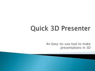 Quick 3D Presenter