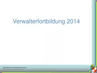 verwalterfortbildung 2014