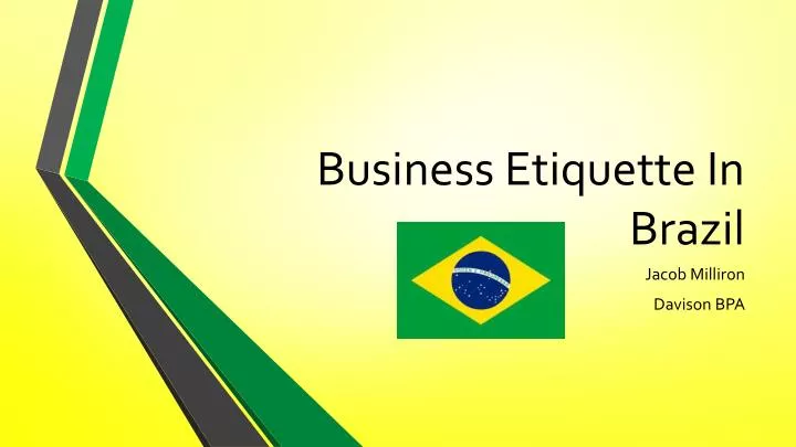 business etiquette in brazil