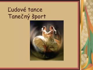 udov tance tane n port