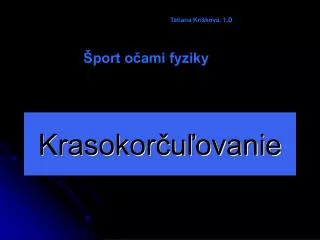 krasokor u ovanie