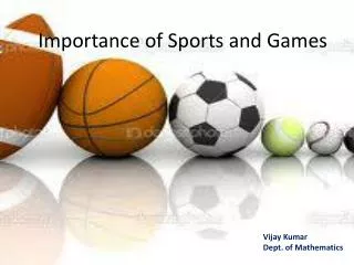 Importance of Sports and Games