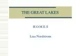 THE GREAT LAKES - slide 1