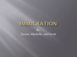 immigration