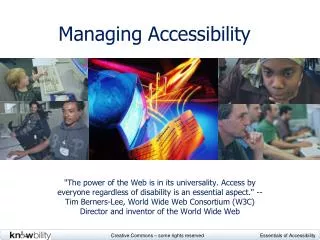 Managing Accessibility
