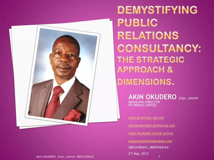 demystifying public relations consultancy the strategic approach dimensions