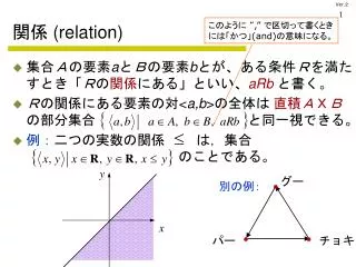 relation