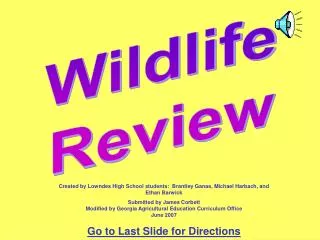Wildlife Review