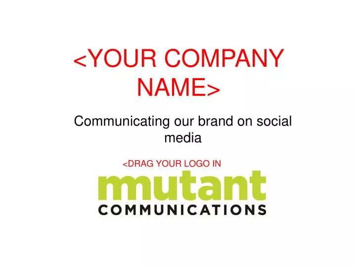 your company name