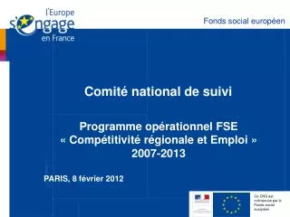 comit national de suivi