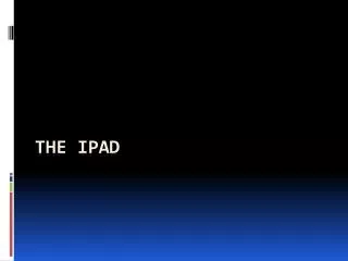 The Ipad