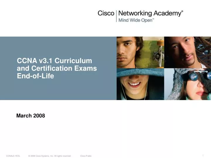 ccna v3 1 curriculum and certification exams end of life