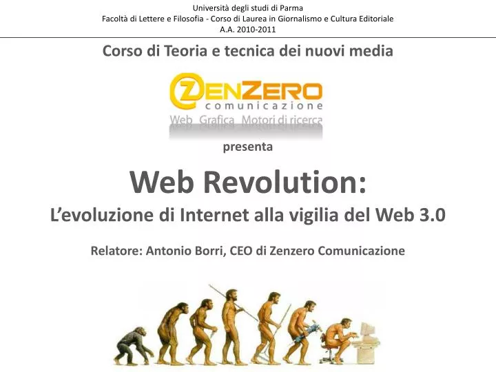web revolution l evoluzione di internet alla vigilia del web 3 0