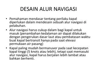 desain alur navigasi