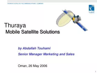 Thuraya Mobile Satellite Solutions